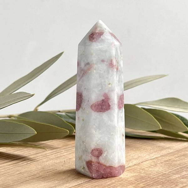 Pink tourmaline tower - Image 3