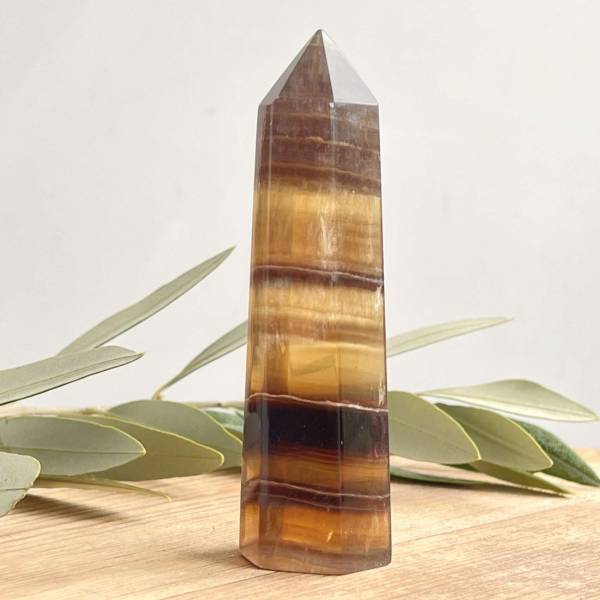 Golden fluorite tower - Image 4