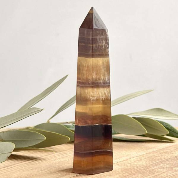 Golden fluorite tower - Image 3