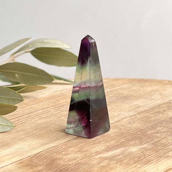 Fluorite obelisk