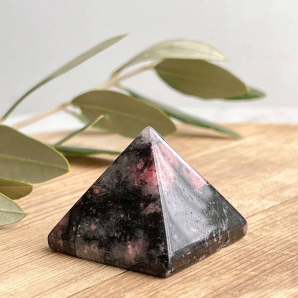 Rhodonite pyramid