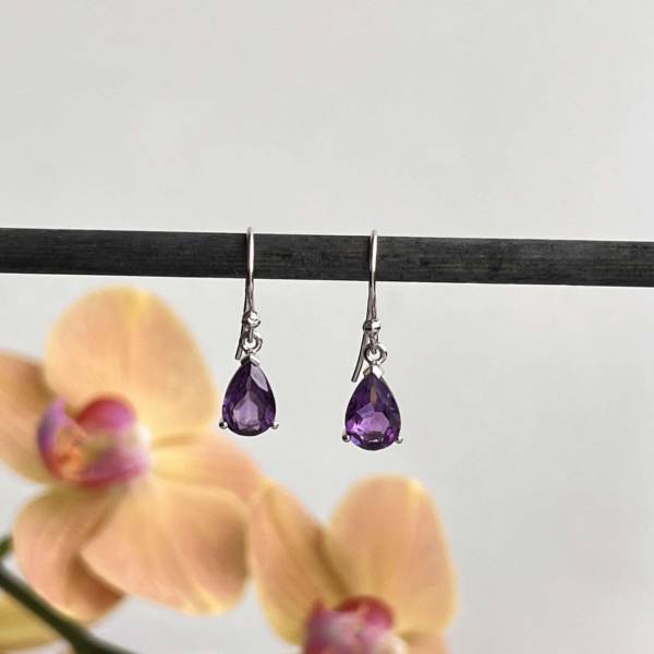 Amethyst earrings