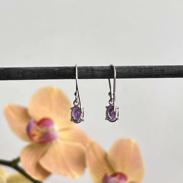 Amethyst earrings - Image 2