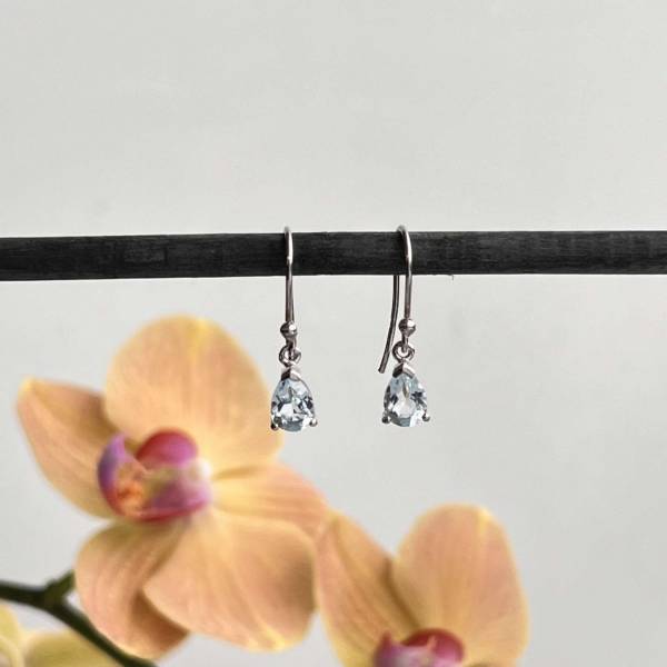 Aquamarine earrings