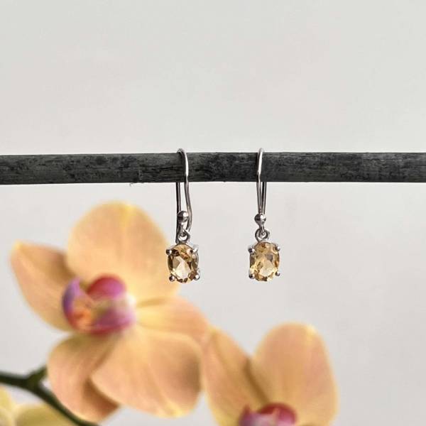 Citrine earrings