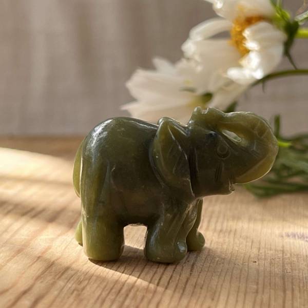 Jade elephant - Image 4