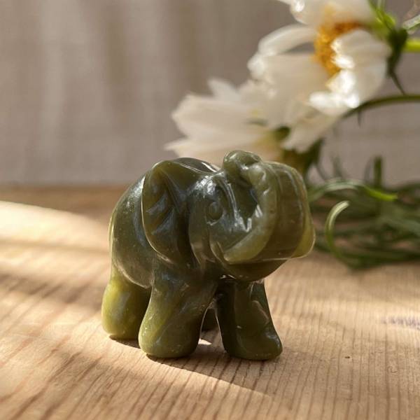 Jade elephant - Image 3