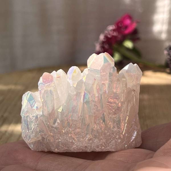 Angel aura quartz cluster - Image 3
