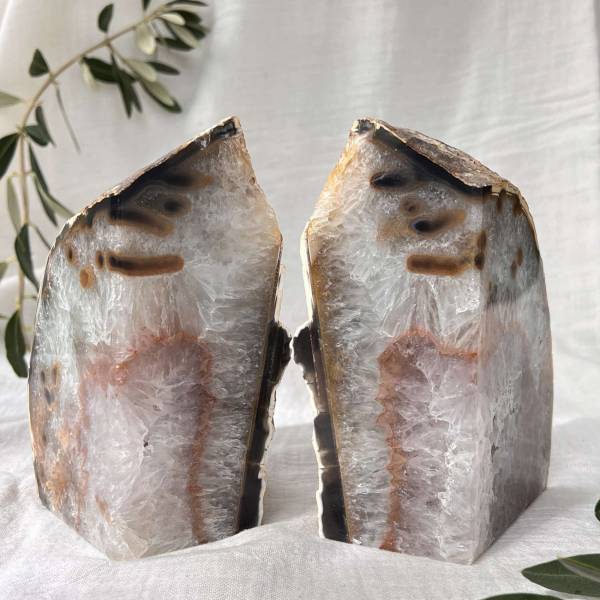Agate bookends - Image 4