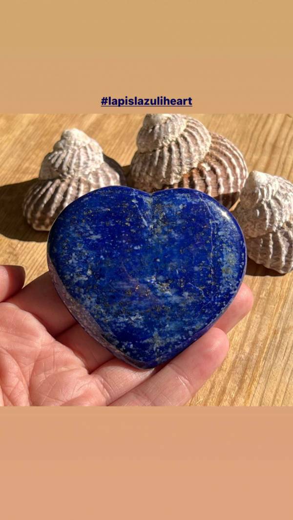 Lapis lazuli heart - Image 3