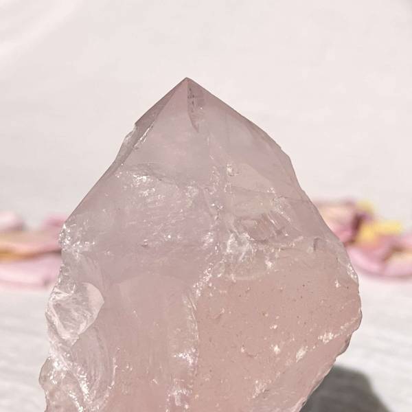 Rose quartz - part polished - Image 6