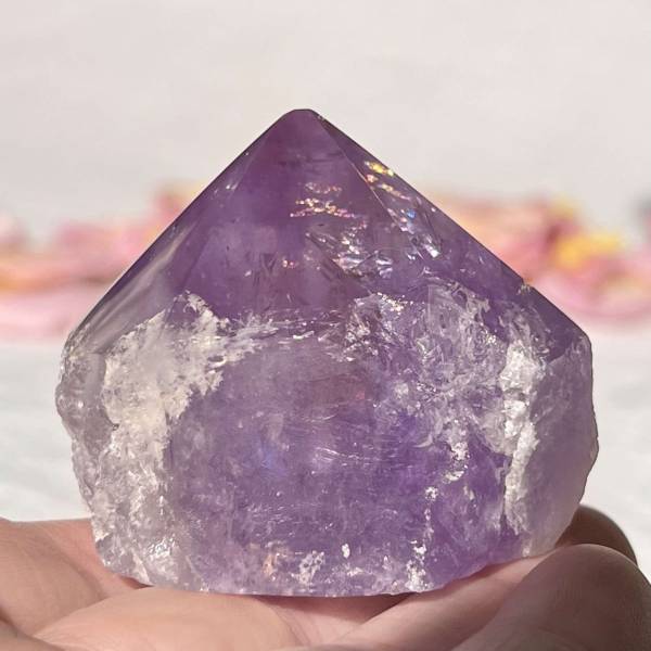 Amethyst - part polished