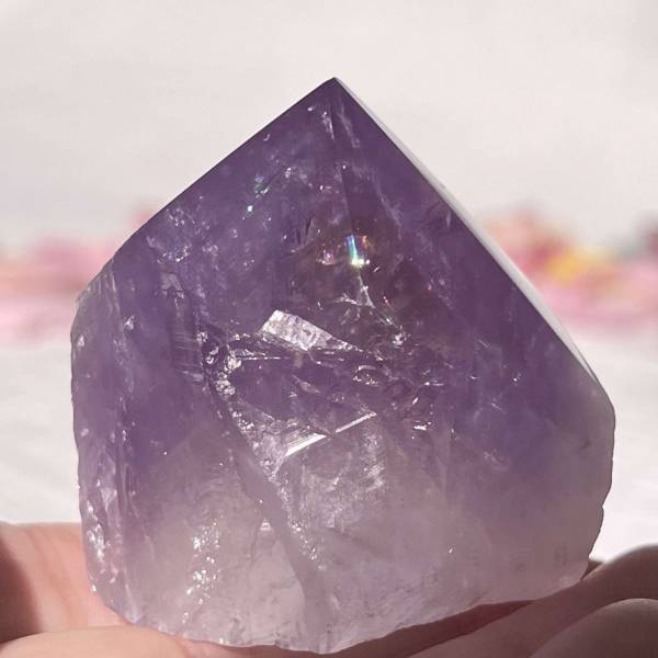 Amethyst - part polished