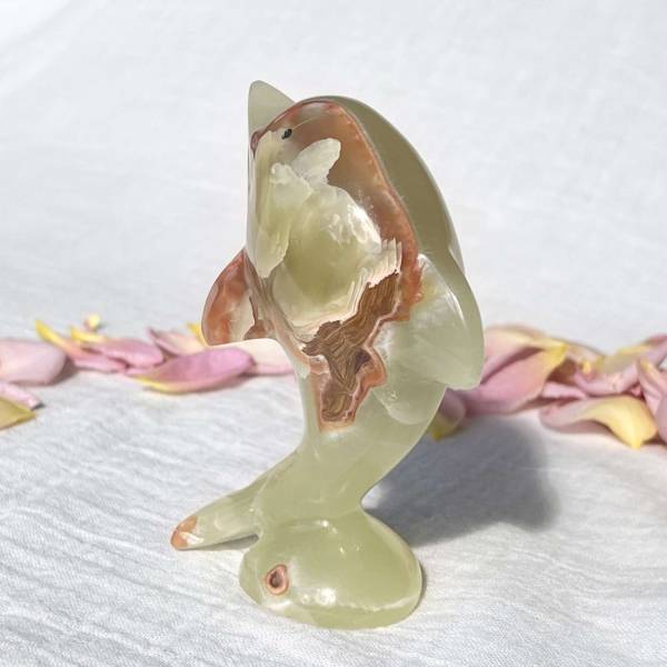 Banded calcite dolphin - Image 2