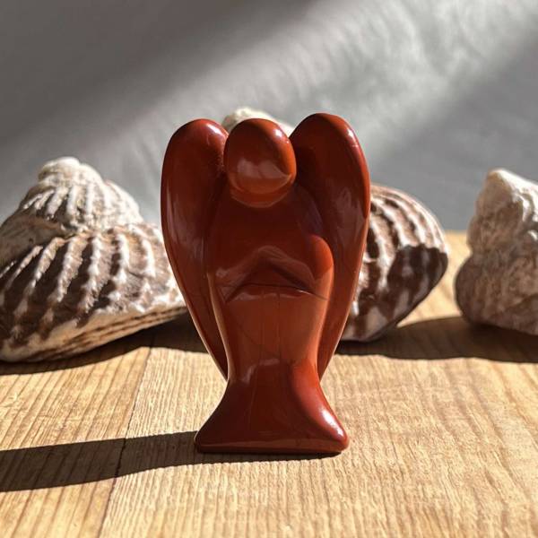 Red jasper angel