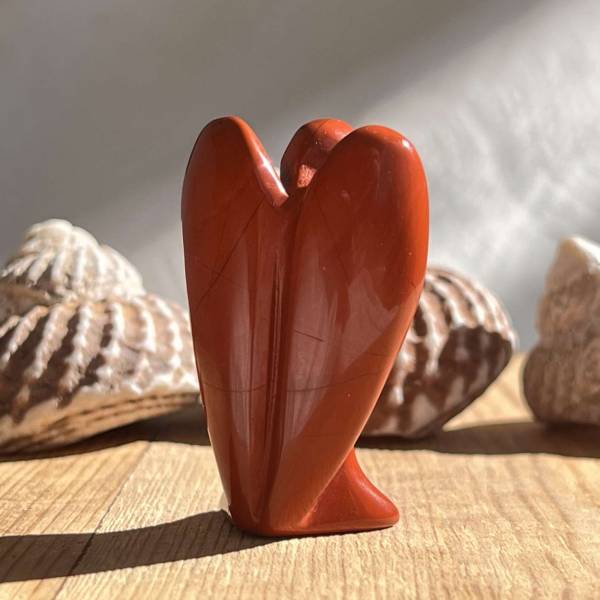 Red jasper angel - Image 3