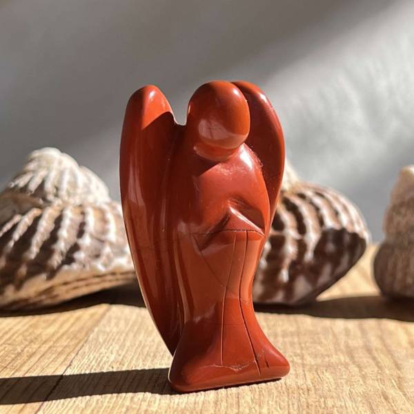 Red jasper angel - Image 2