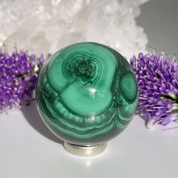 Malachite sphere - Image 5
