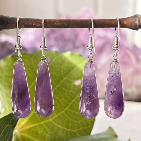 Amethyst earrings - Image 2
