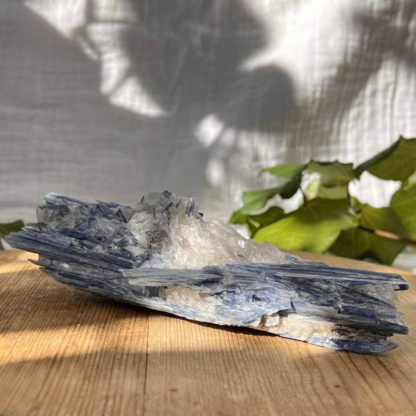 Blue kyanite in quartz - Image 4