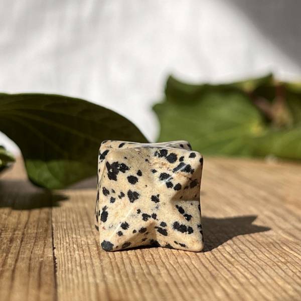 Dalmatian jasper merkaba - Image 4
