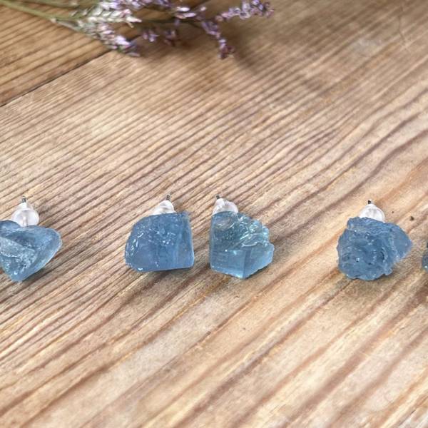 Aquamarine earrings - Image 4