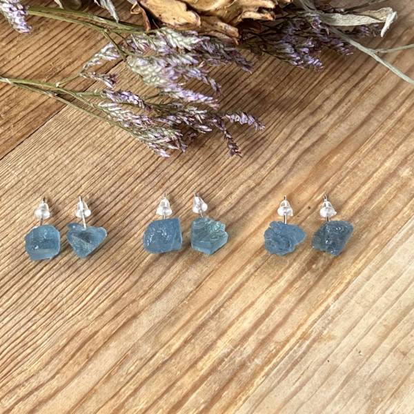 Aquamarine earrings - Image 2