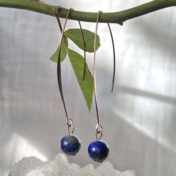 Lapis lazuli earrings