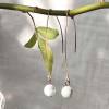 Howlite earrings