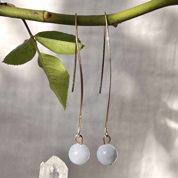 Angelite earrings - Image 2