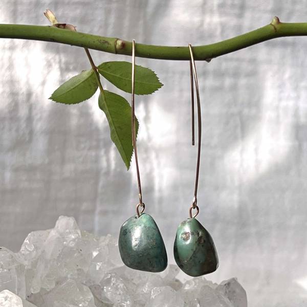 Turquoise earrings - Image 2