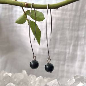 Shungite earrings