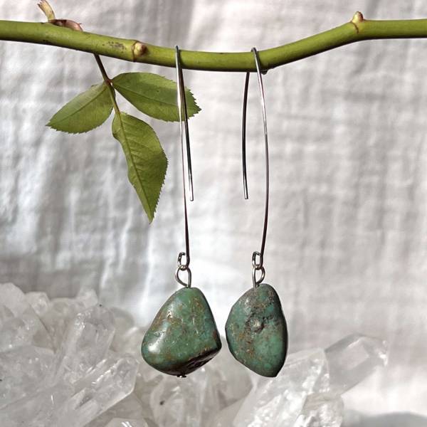 Turquoise earrings - Image 2