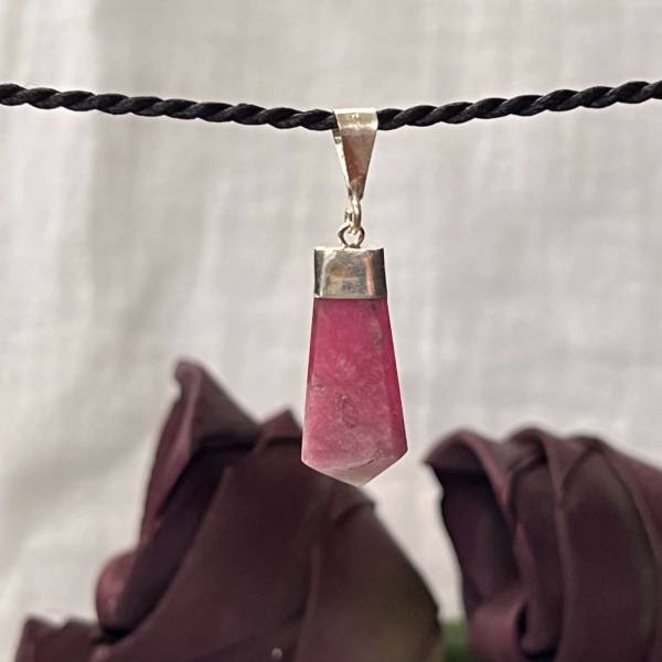 Pink tourmaline pendant - Image 2