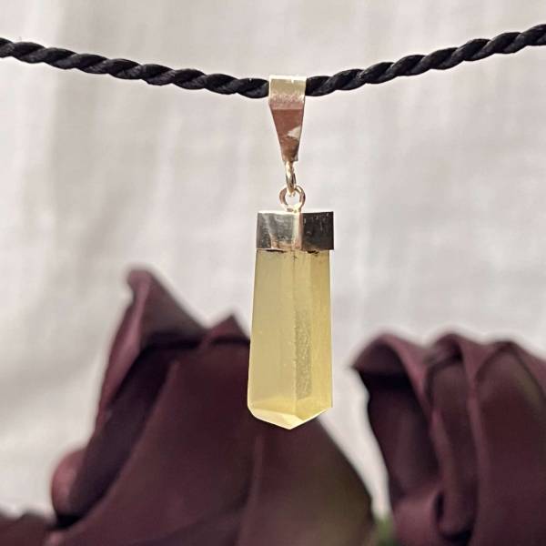 Lemon quartz pendant - Image 2