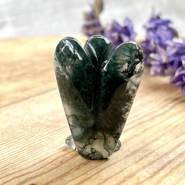 Moss agate angel - Image 3