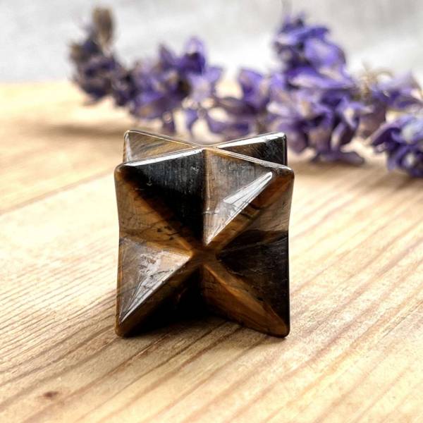 Golden tiger eye merkaba - Image 5