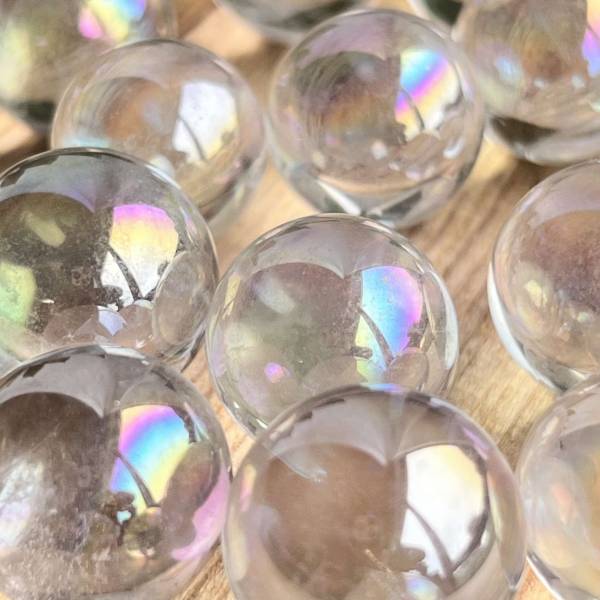Angel aura quartz sphere - Image 2