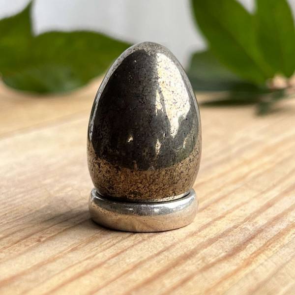 Iron pyrite egg - Image 2