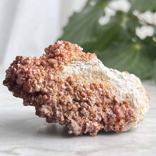 Vanadinite on gypsum - Image 7
