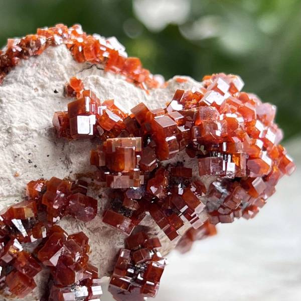 Vanadinite on gypsum - Image 2