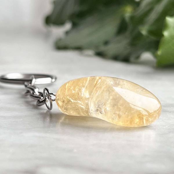 Citrine keyring