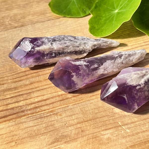 Bahia amethyst cathedral points natural purple crystal quartz for sale online crystal shop Aotearoa New Zealand