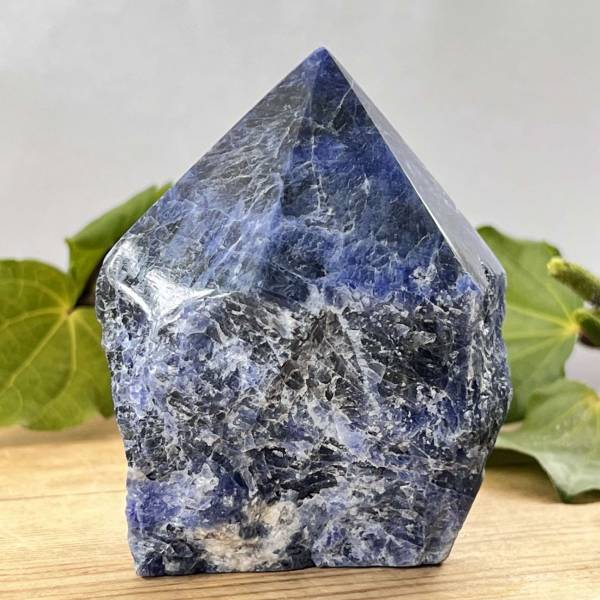 Sodalite - part polished