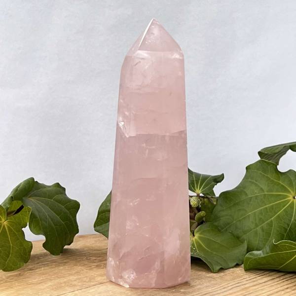 Rose quartz tower