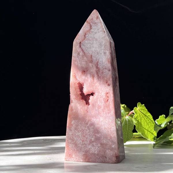 Pink amethyst tower