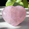 Rose quartz heart