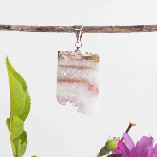 Amethyst agate pendant - Image 2