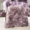 cut base amethyst cluster to display upright