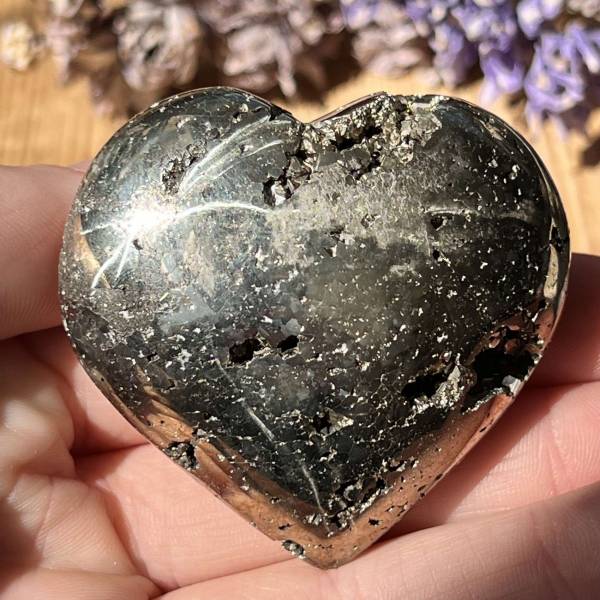 Iron pyrite heart - Image 3